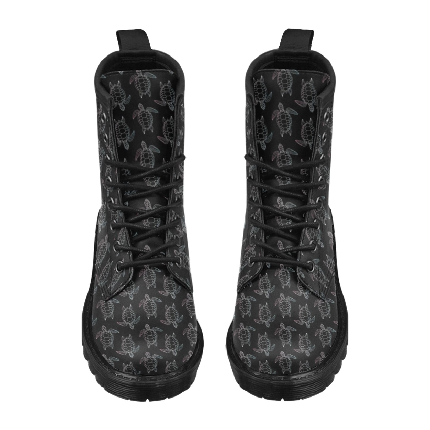 Sea Turtle Print Design LKS3012 Women's Boots