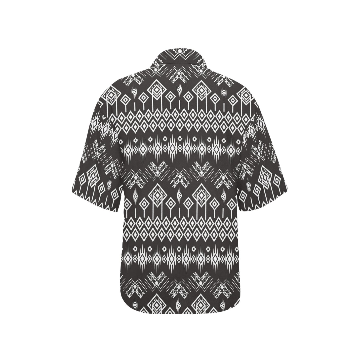 Tribal Pattern Print Design LKS304 Women's Hawaiian Shirt