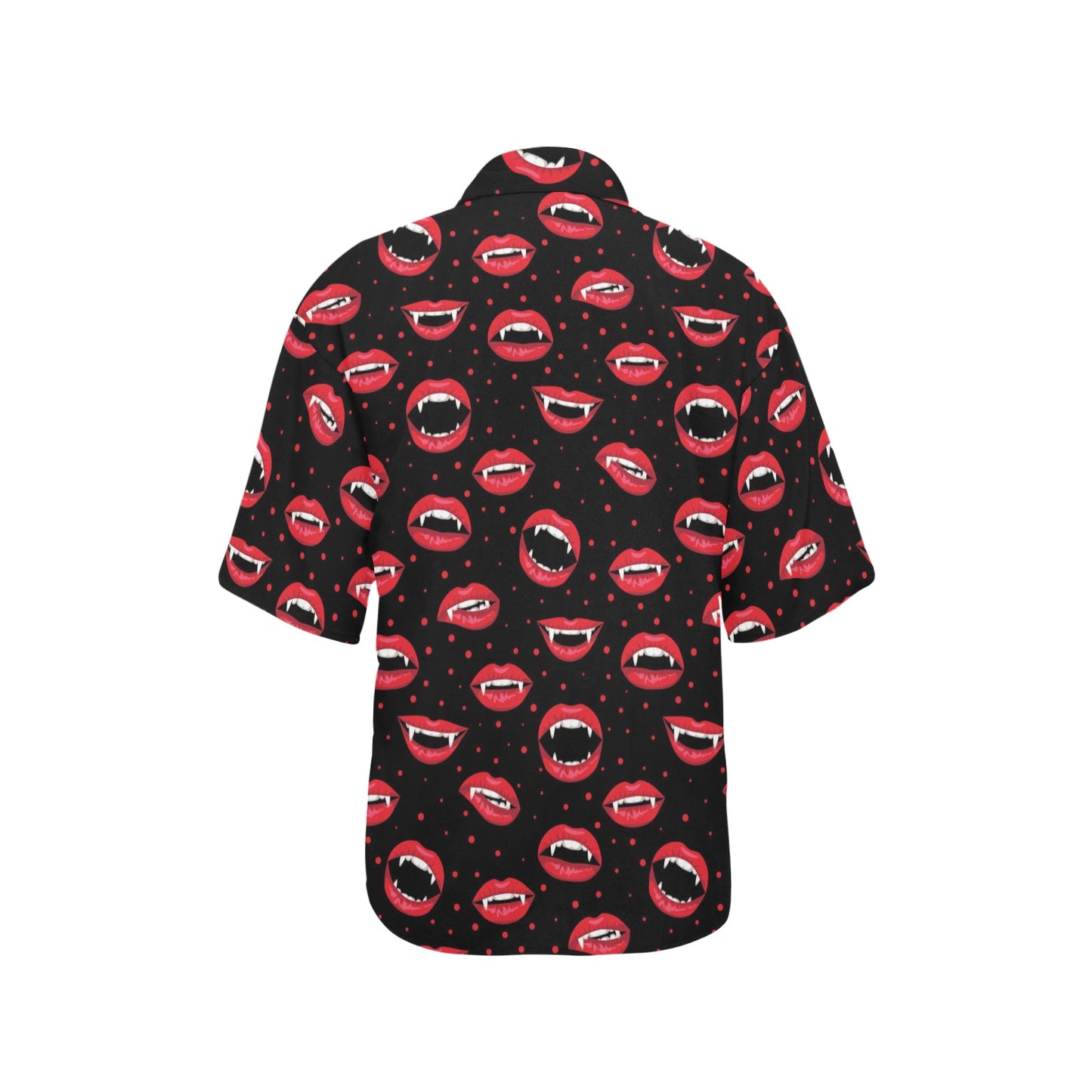 Halloween Pattern Print Design 01 Women's Hawaiian Shirt