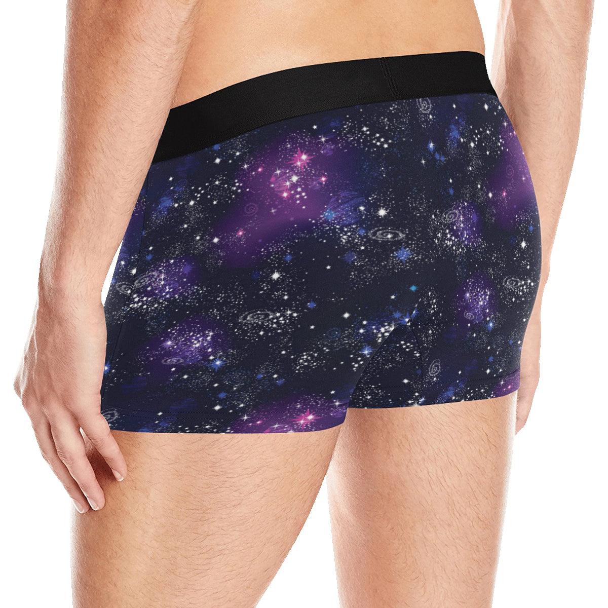 Cosmic Pattern Print Design 03 Men's Boxer Briefs