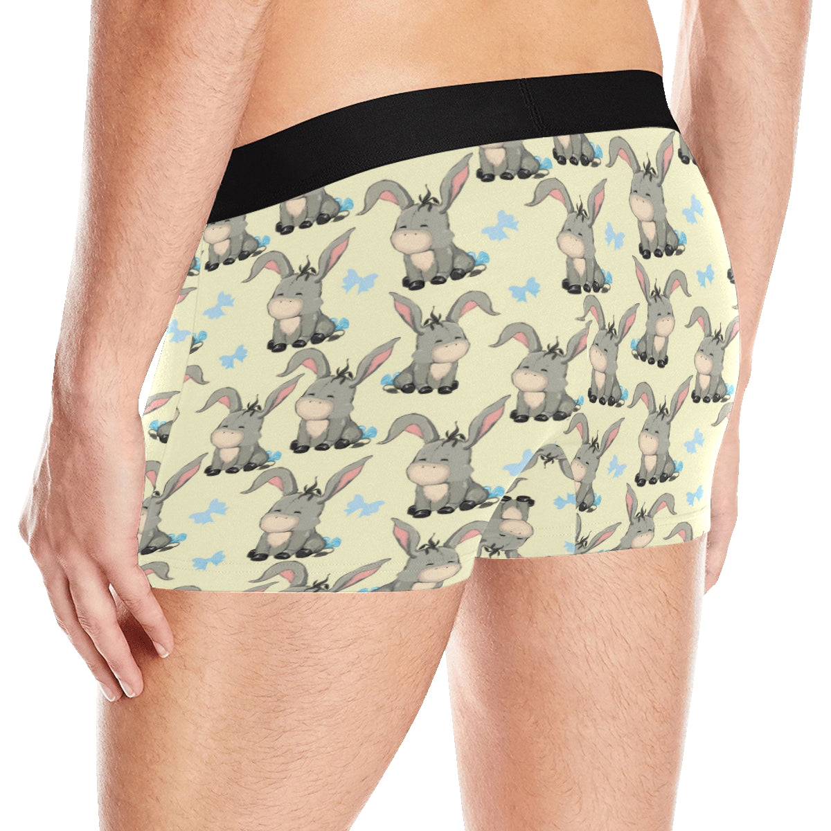 Donkey Baby Pattern Print Design 02 Men's Boxer Briefs