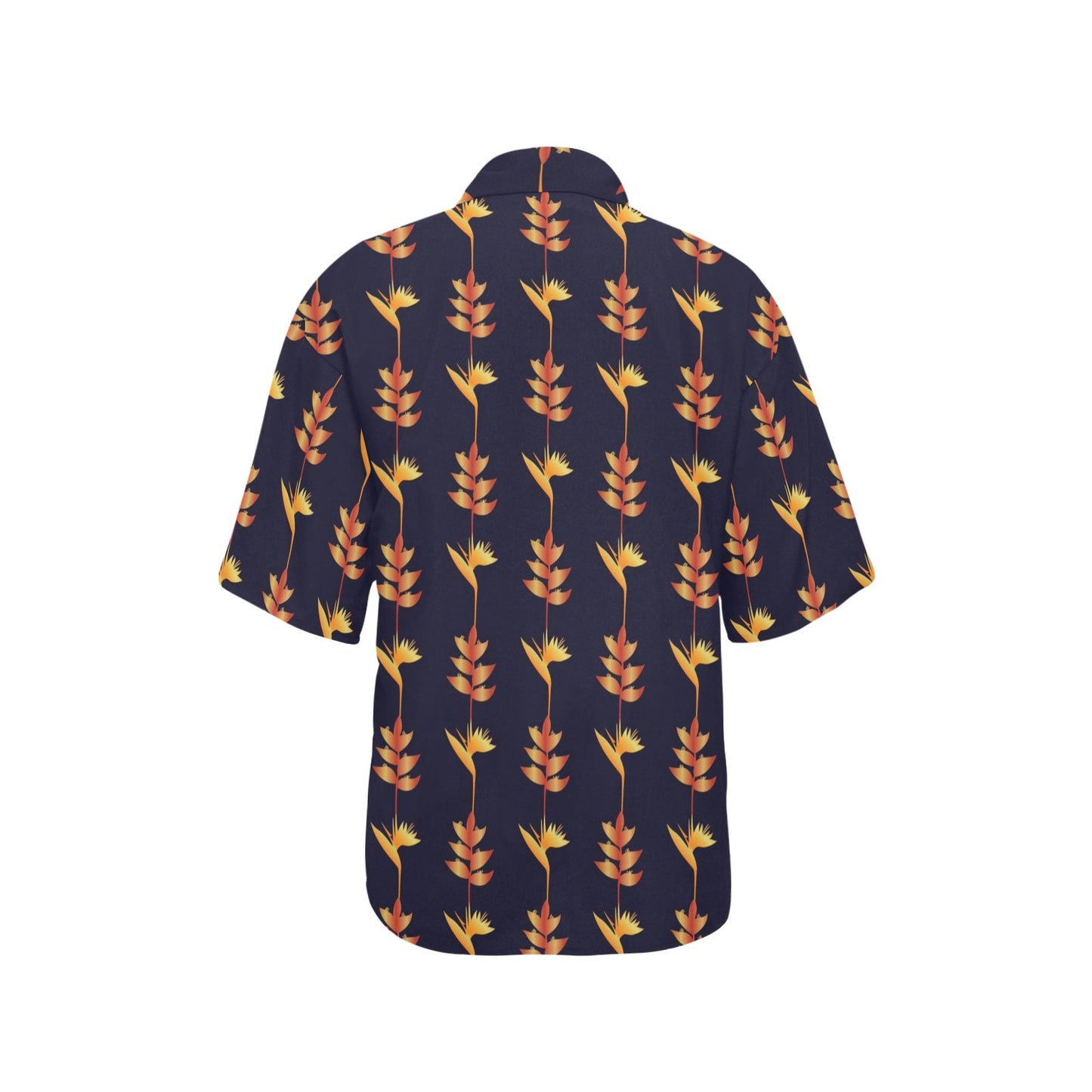 Heliconia Pattern Print Design HL06 Women's Hawaiian Shirt