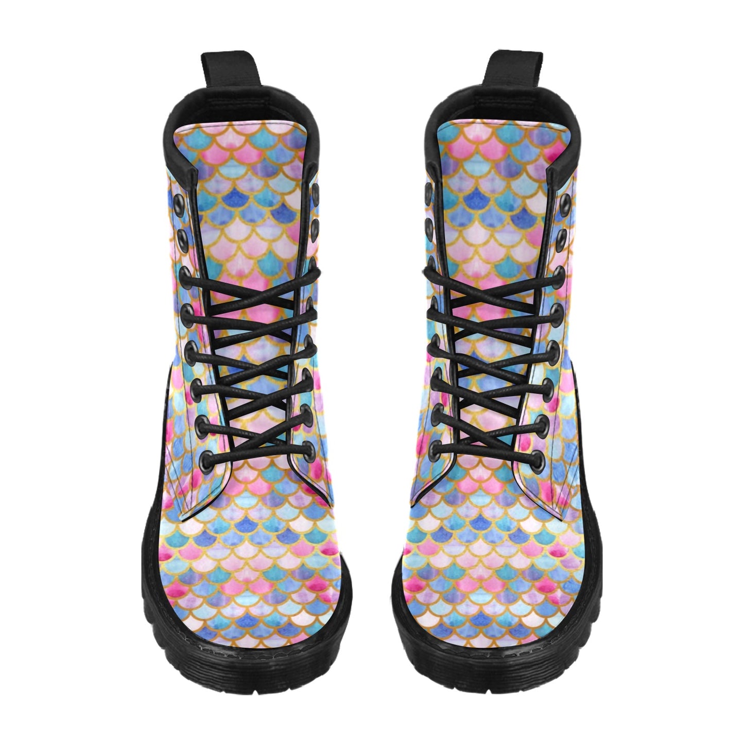 Scales Print Design LKS401 Women's Boots