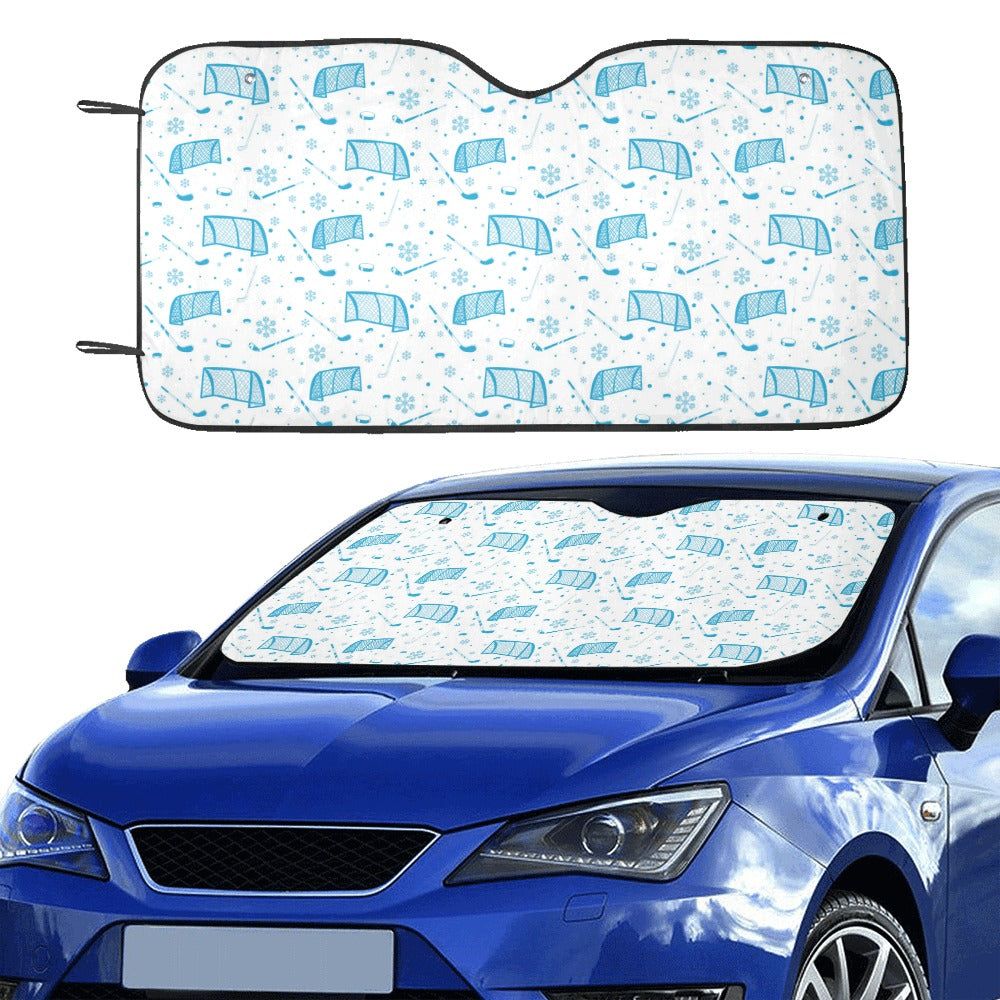 Hockey Print Design LKS303 Car front Windshield Sun Shade