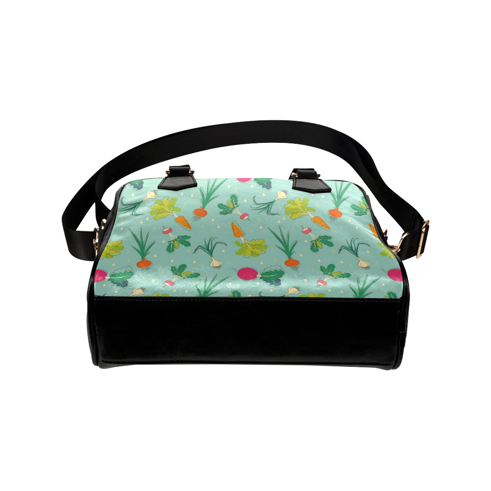 Radish Pattern Print Design A01 Shoulder Handbag