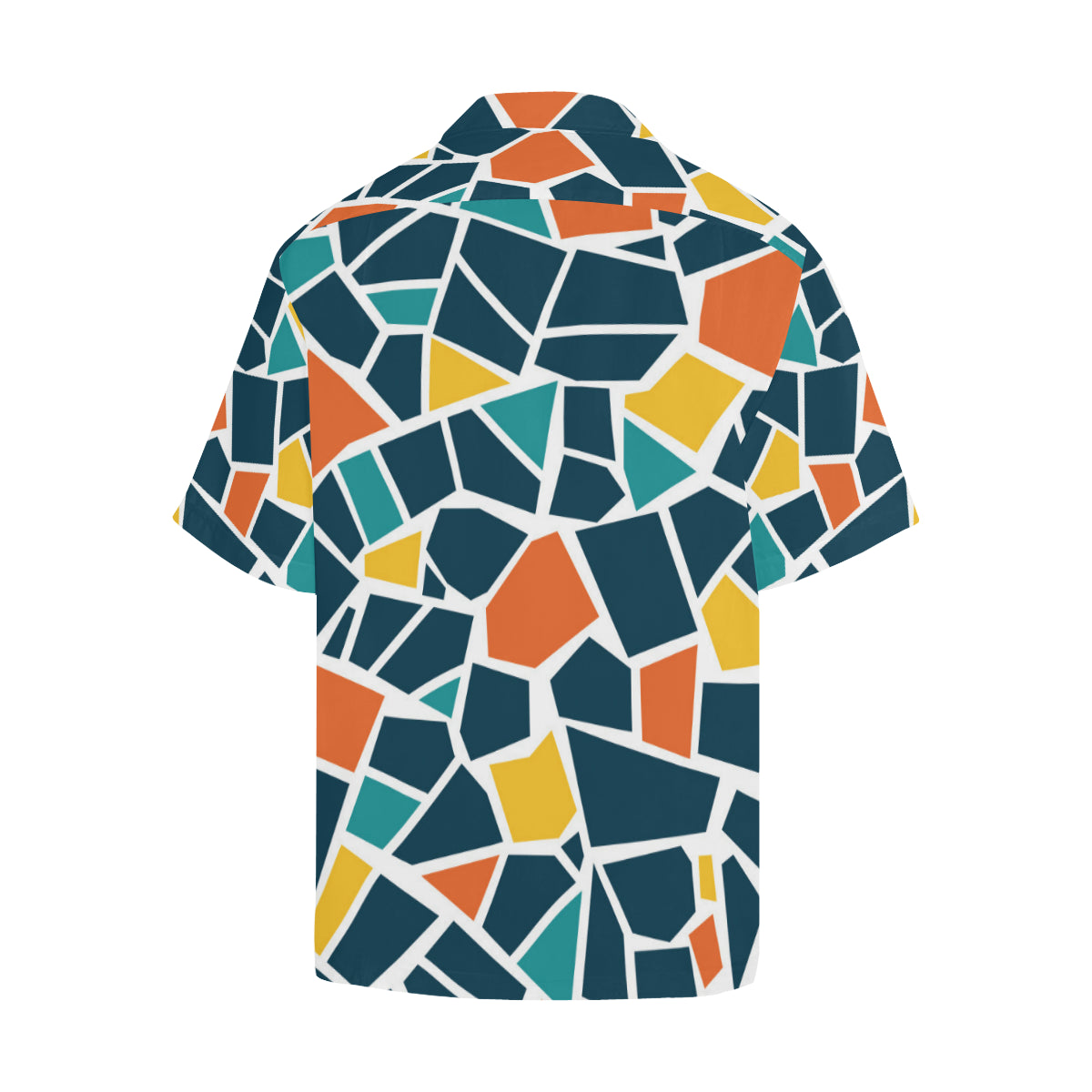 Mosaic Pattern Print Design 02 Men's Hawaiian Shirt
