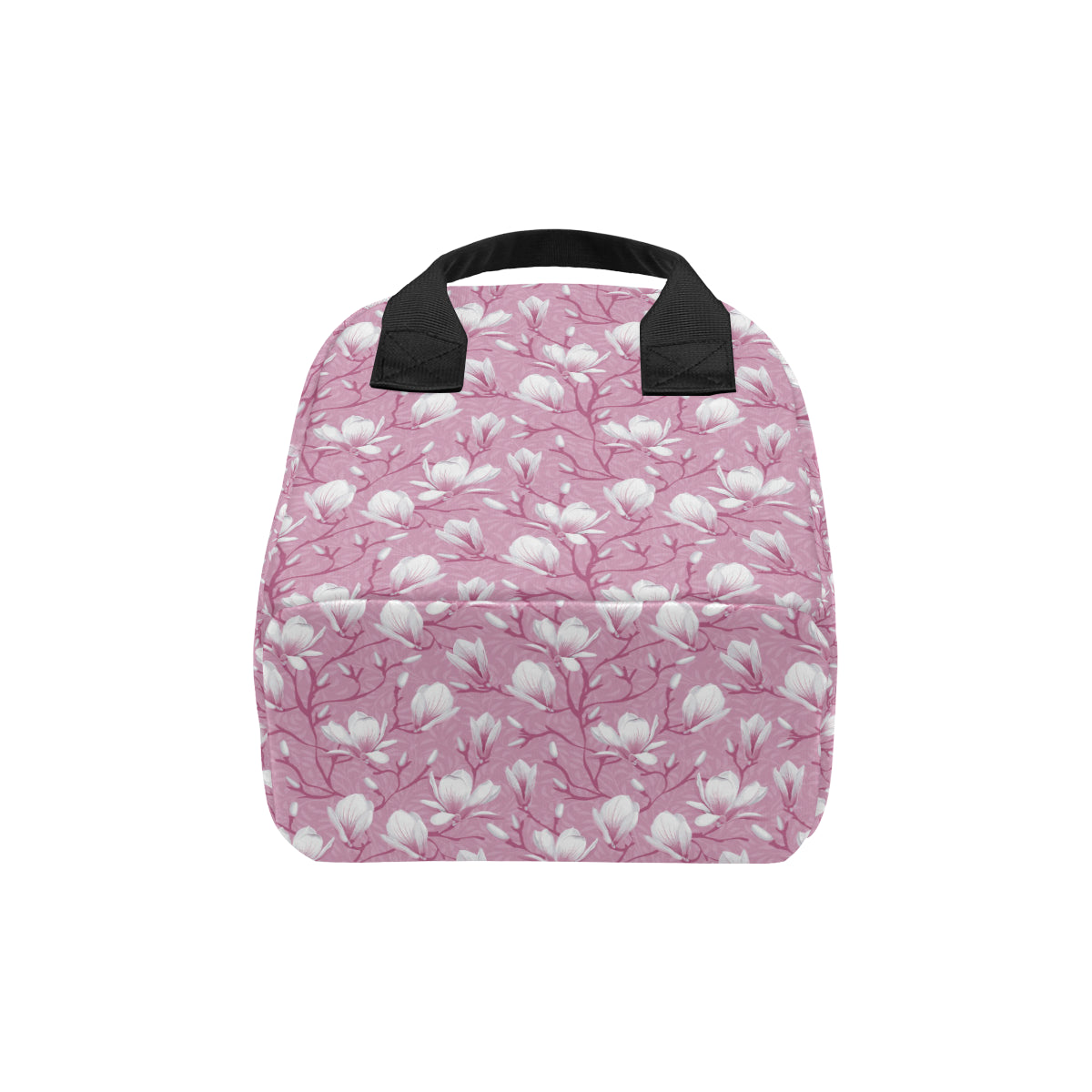 Magnolia Pattern Print Design MAG05 Insulated Lunch Bag