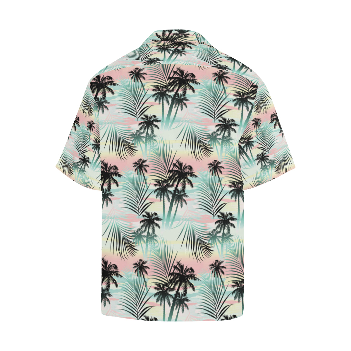 Palm Tree Pattern Print Design A03 Men's Hawaiian Shirt
