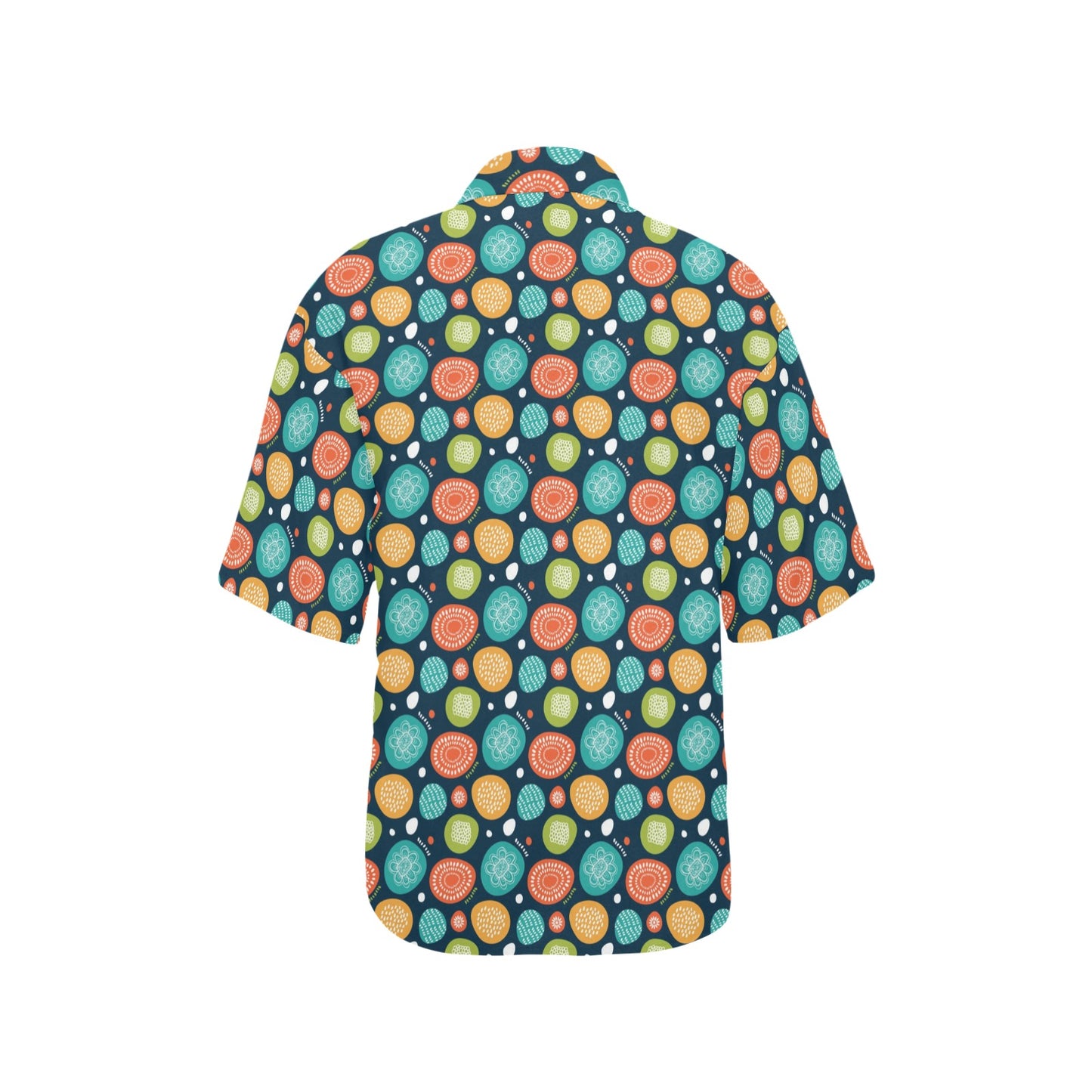 Swedish Themed Design Women's Hawaiian Shirt