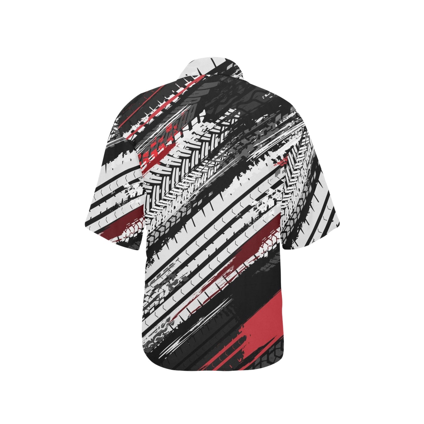 Racing Pattern Print Design A03 Women's Hawaiian Shirt