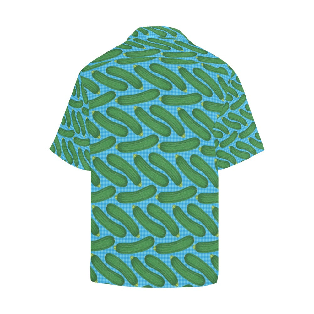 Zucchini Print Design LKS301 Men's Hawaiian Shirt