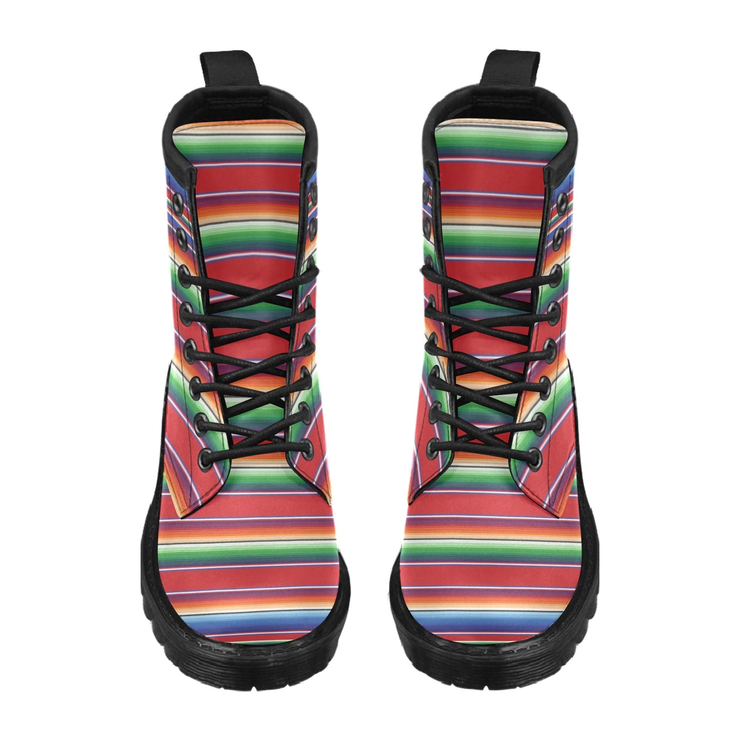 Serape Print Design LKS304 Women's Boots