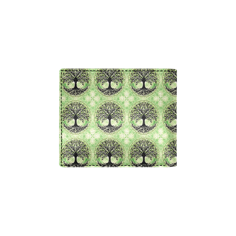 Celtic Pattern Print Design 010 Men's ID Card Wallet