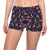 Anemone Pattern Print Design AM012 Yoga Shorts