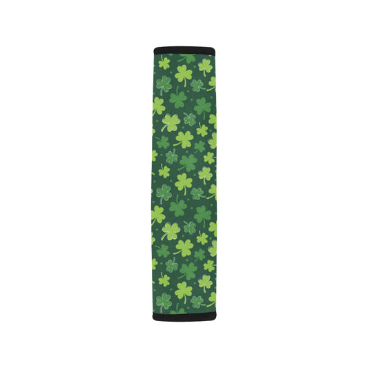 Clover Pattern Print Design 02 Car Seat Belt Cover