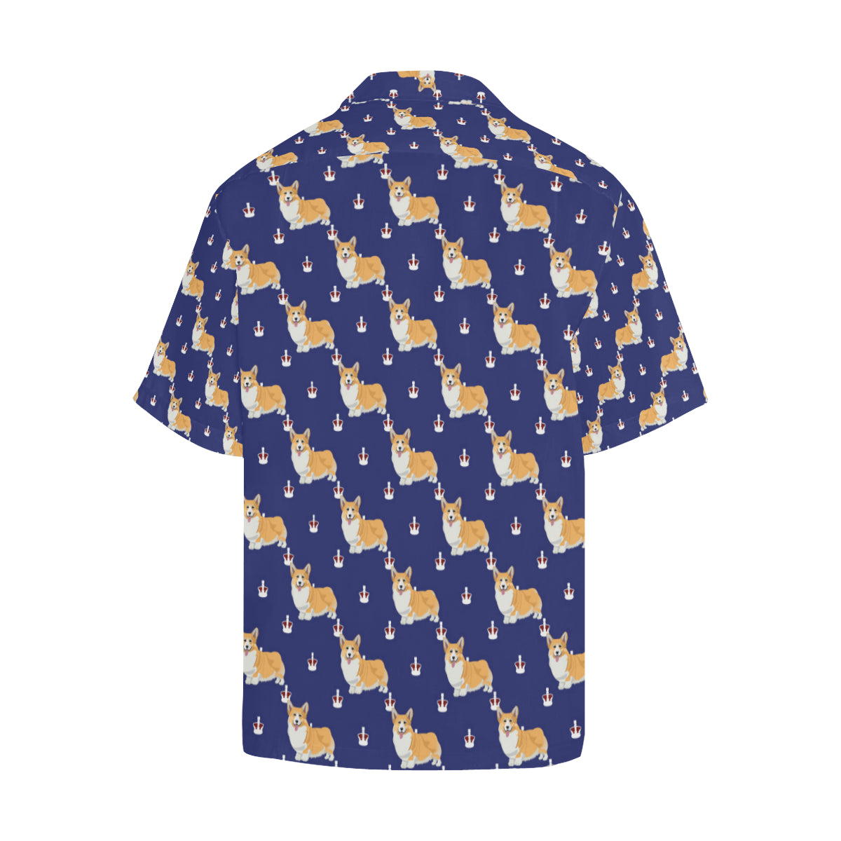 Pembroke Welsh Corgis Pattern Print Design A07 Men's Hawaiian Shirt