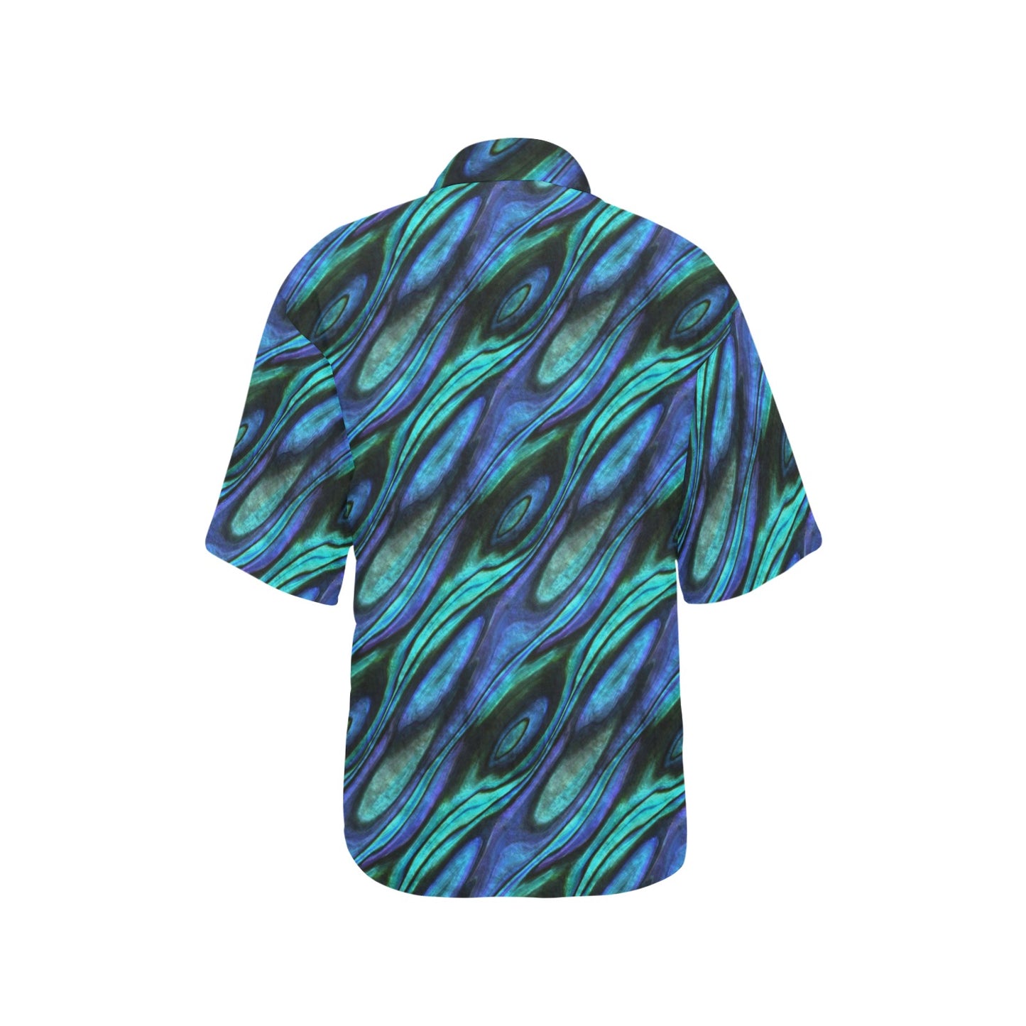 Abalone Pattern Print Design 03 Women's Hawaiian Shirt