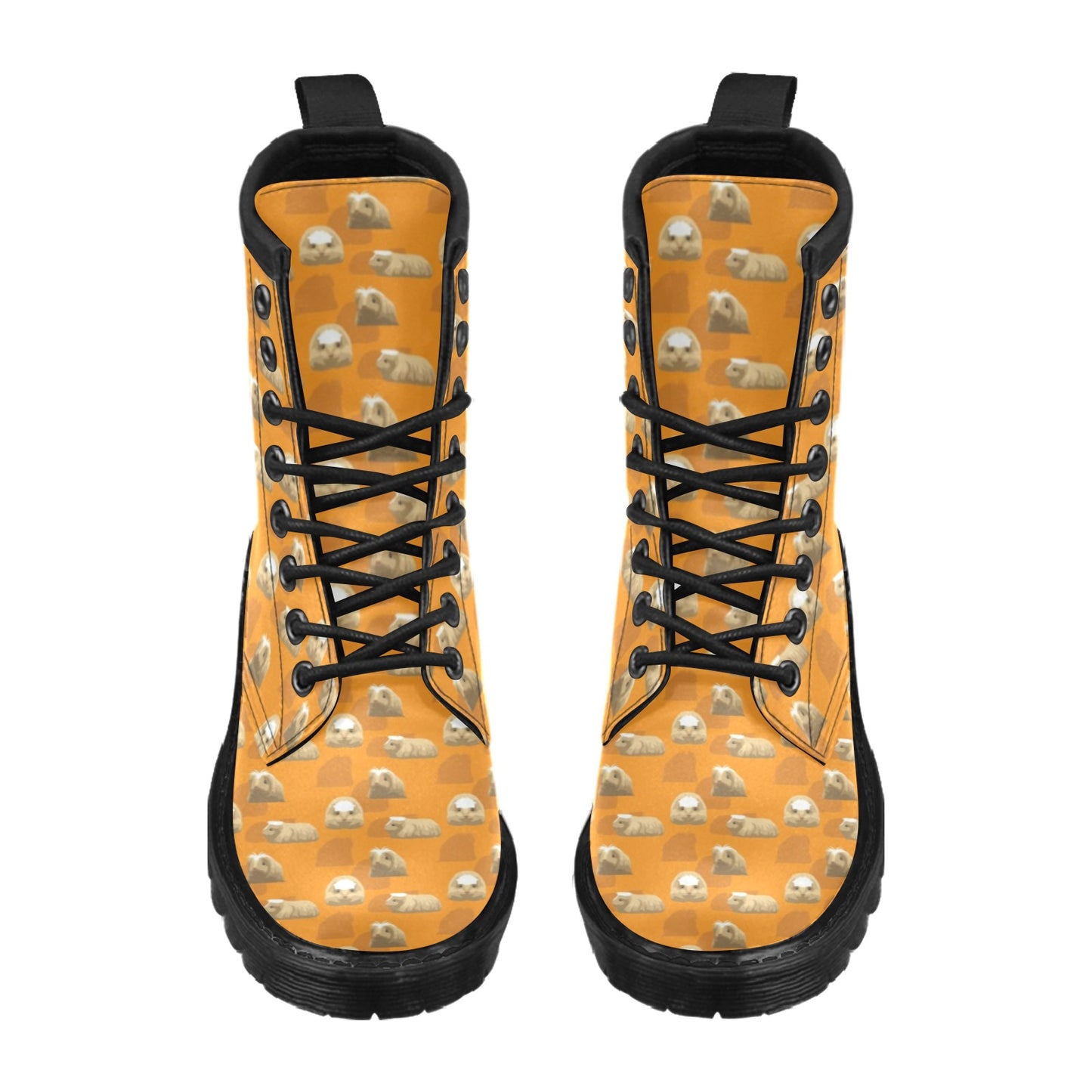 Guinea Pig Print Design LKS403 Women's Boots
