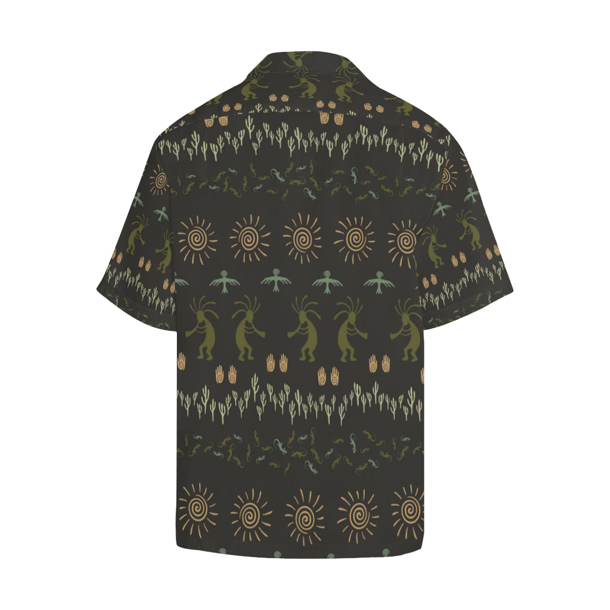 Mayan Pattern Print Design 04 Men's Hawaiian Shirt