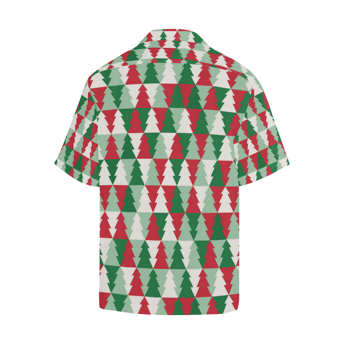 Christmas Tree Pattern Print Design 01 Men's Hawaiian Shirt