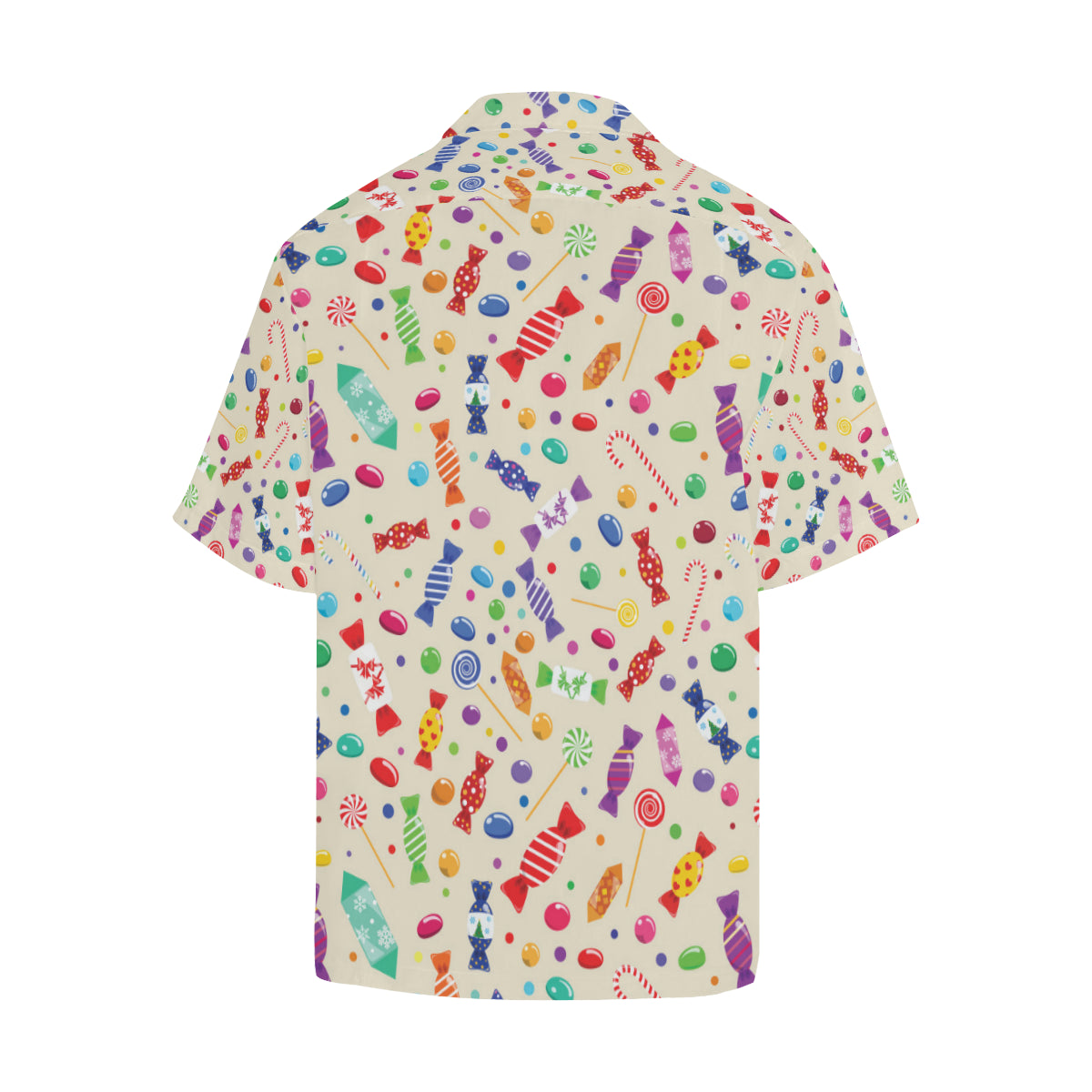 Candy Pattern Print Design 04 Men's Hawaiian Shirt