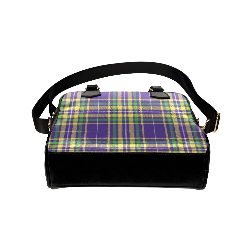 Mardi Gras Pattern Print Design 010 Shoulder Handbag