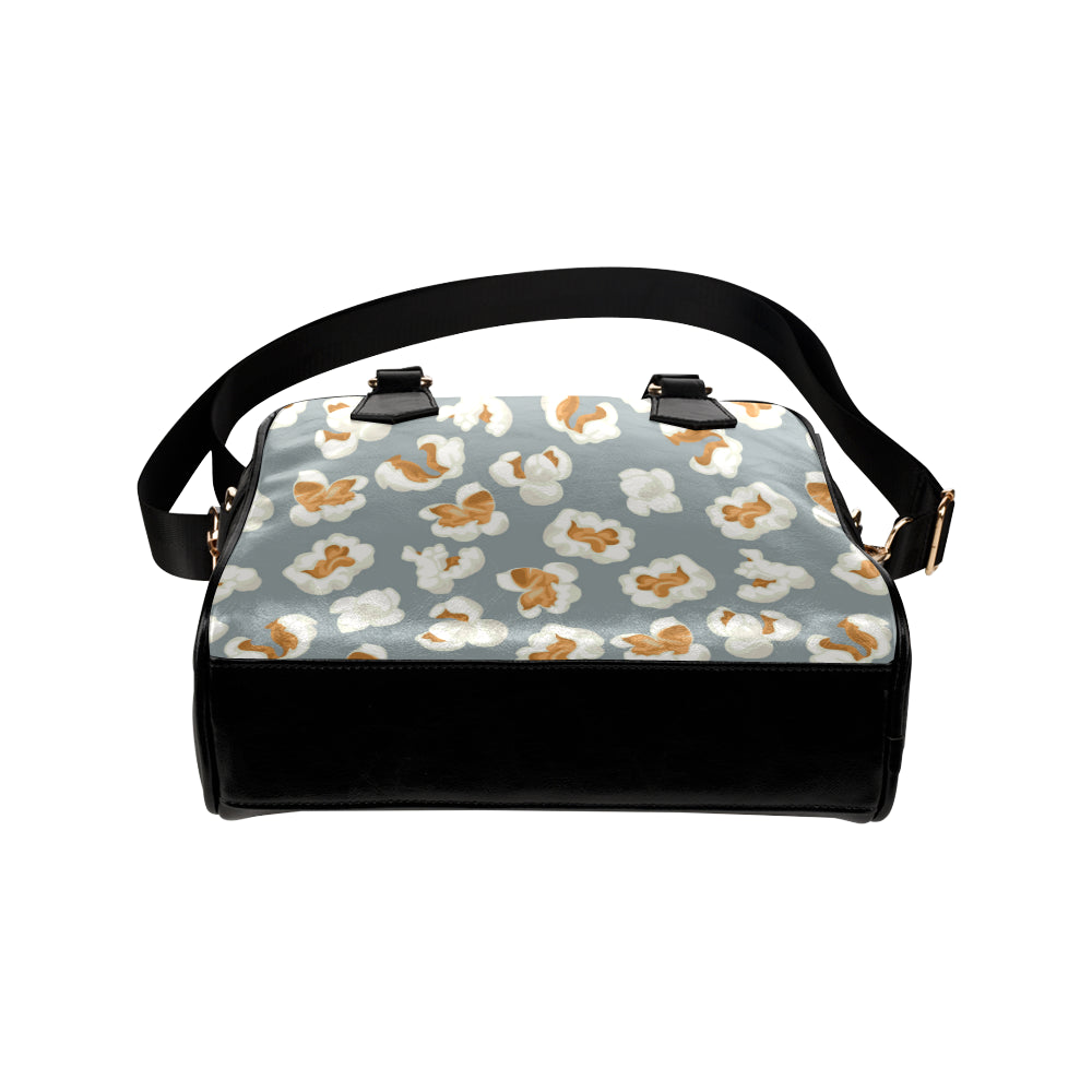 Popcorn Pattern Print Design A05 Shoulder Handbag