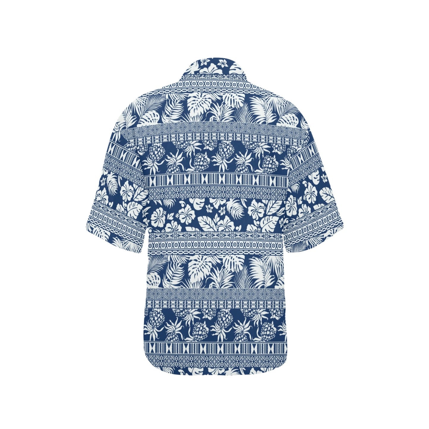 Hawaiian Themed Pattern Print Design H020 Women's Hawaiian Shirt