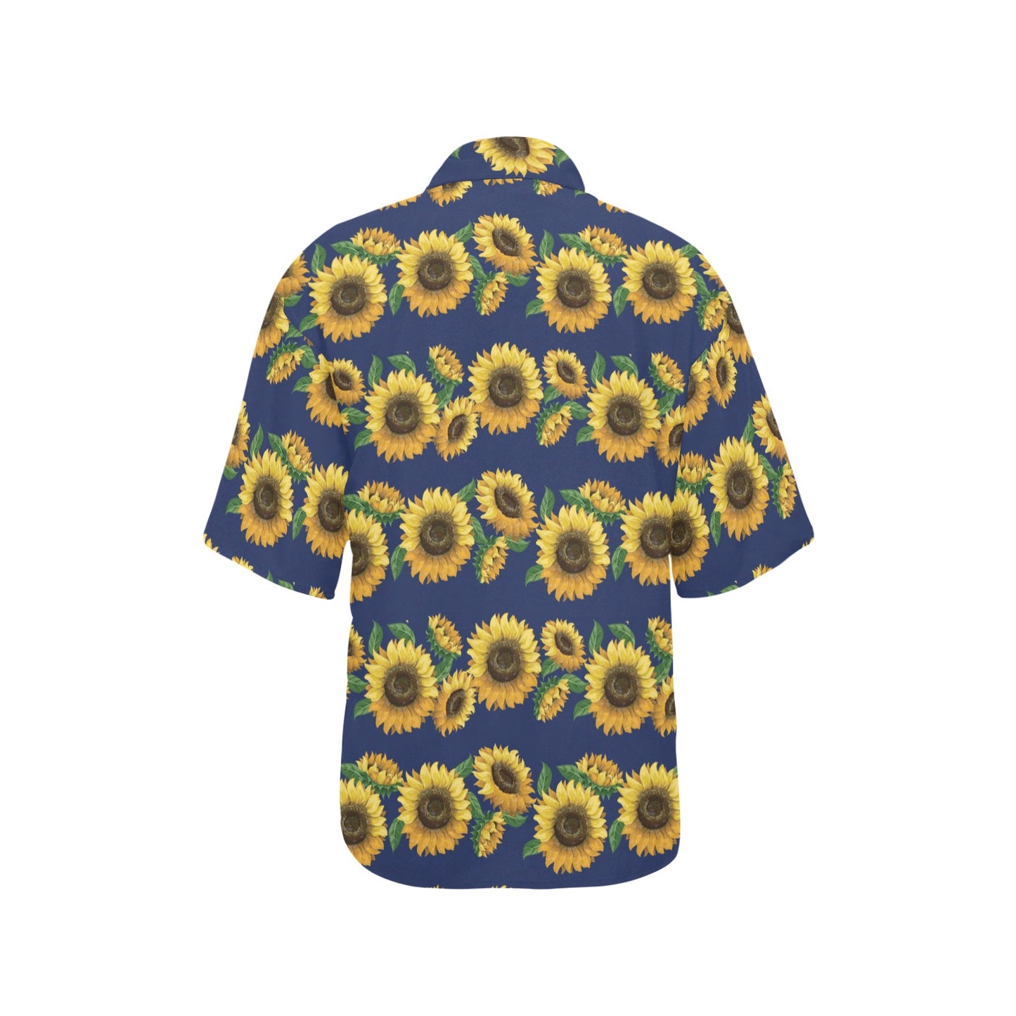 Sunflower Print Design LKS307 Women's Hawaiian Shirt