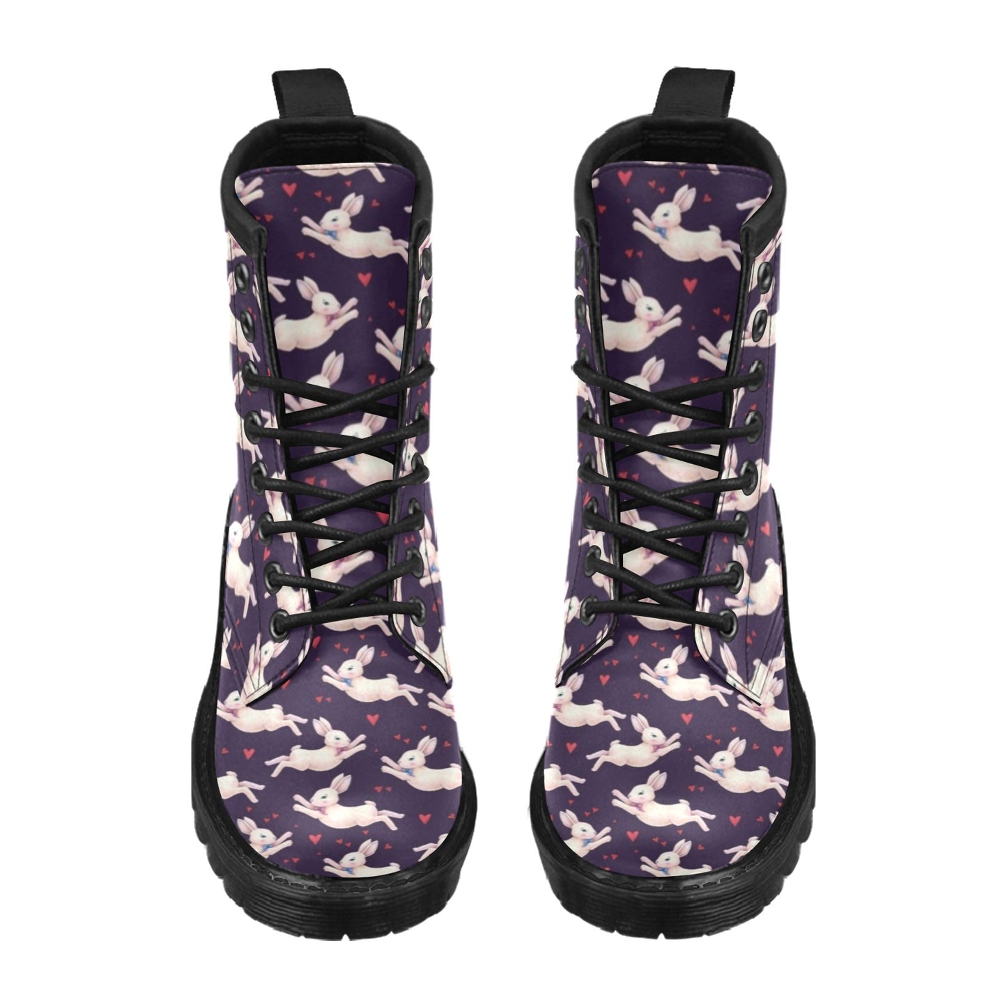 Rabbit Pattern Print Design RB016 Women's Boots