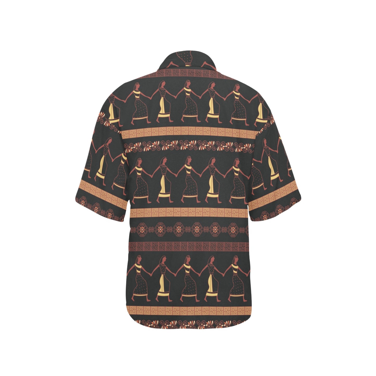 Ancient Greek Human Print Design LKS306 Women's Hawaiian Shirt