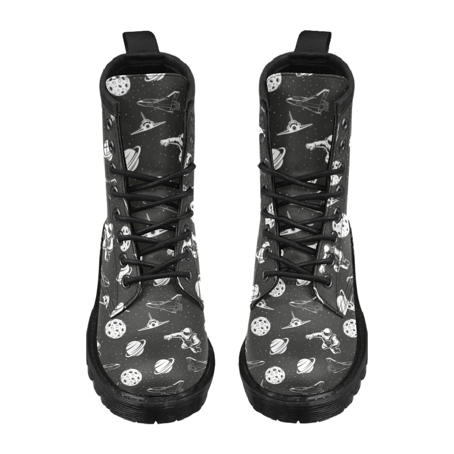 Space Astronauts Print Women's Boots