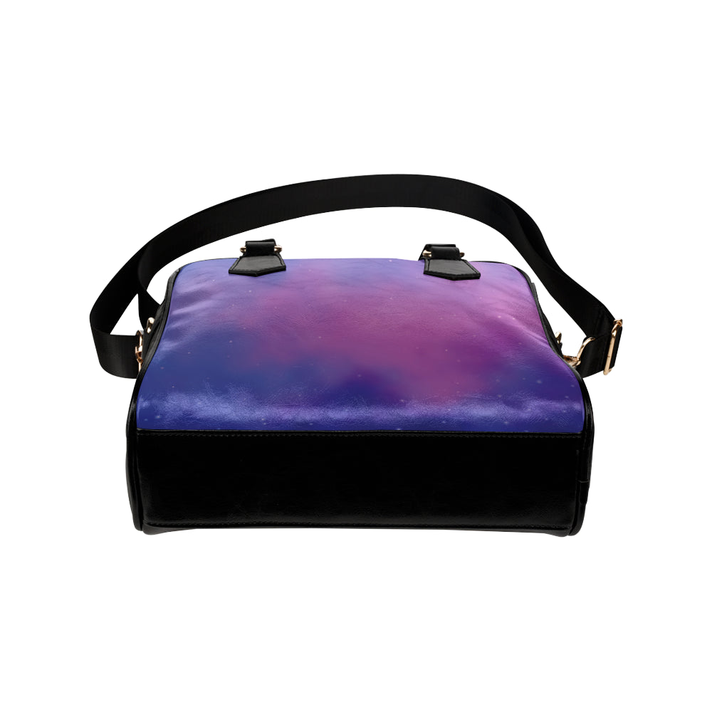 Nebula Pattern Print Design A05 Shoulder Handbag