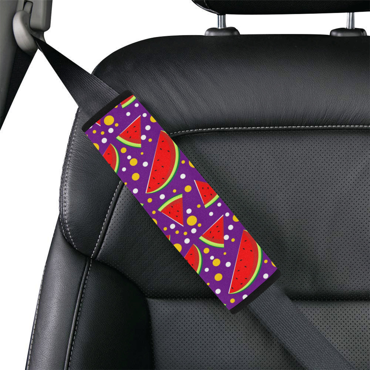 Watermelon Pattern Print Design WM010 Car Seat Belt Cover