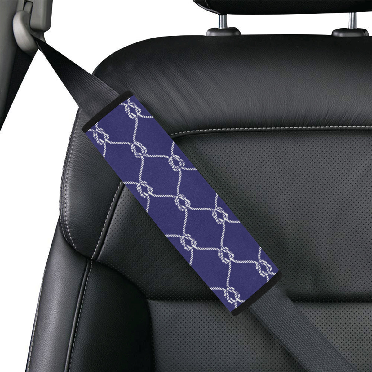 Rope Pattern Print Design A03 Car Seat Belt Cover