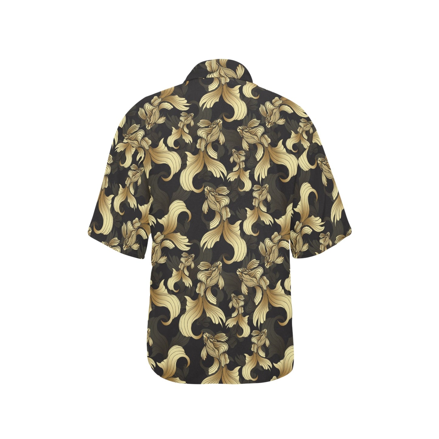 Goldfish Pattern Print Design 02 Women's Hawaiian Shirt