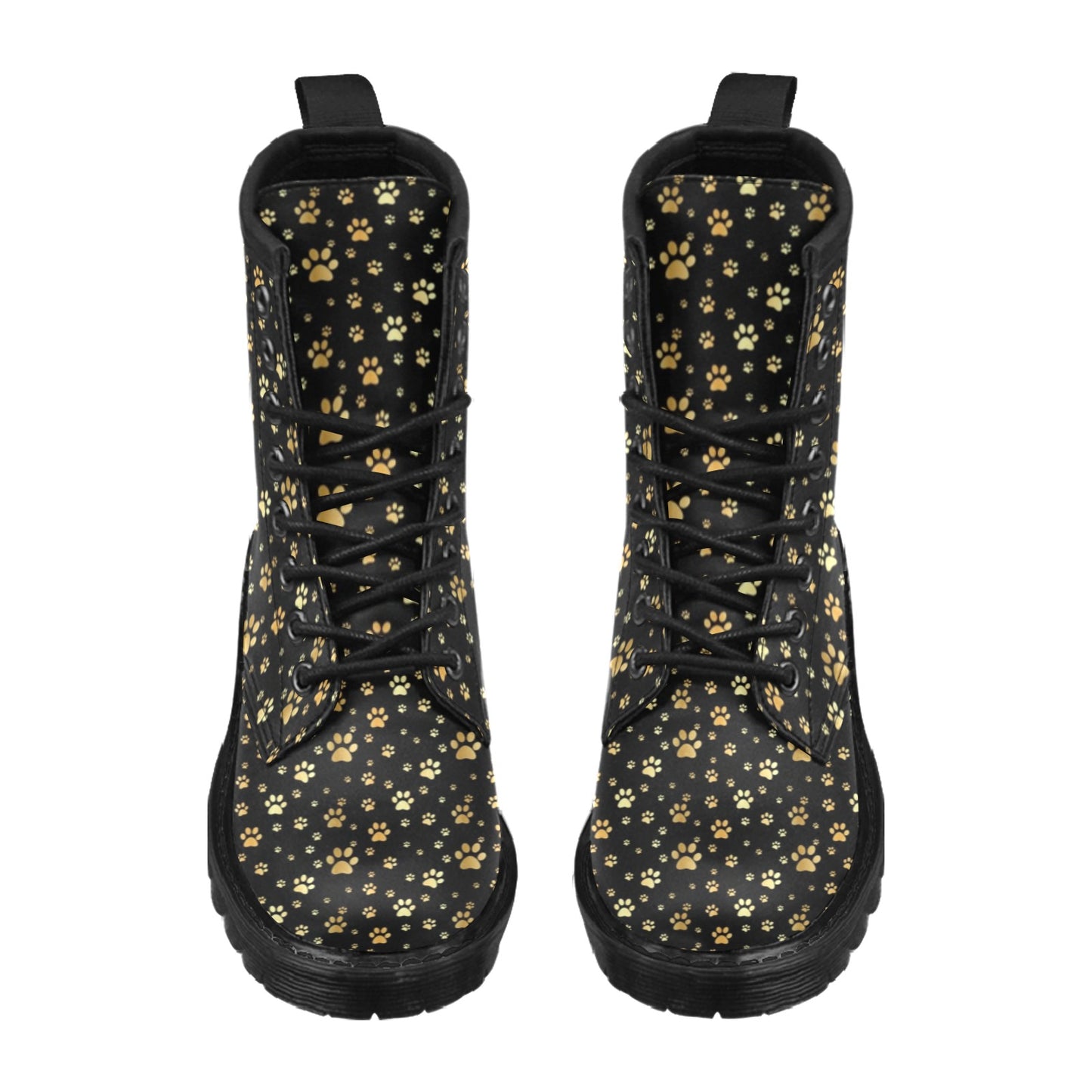 Paw Gold Print Women's Boots