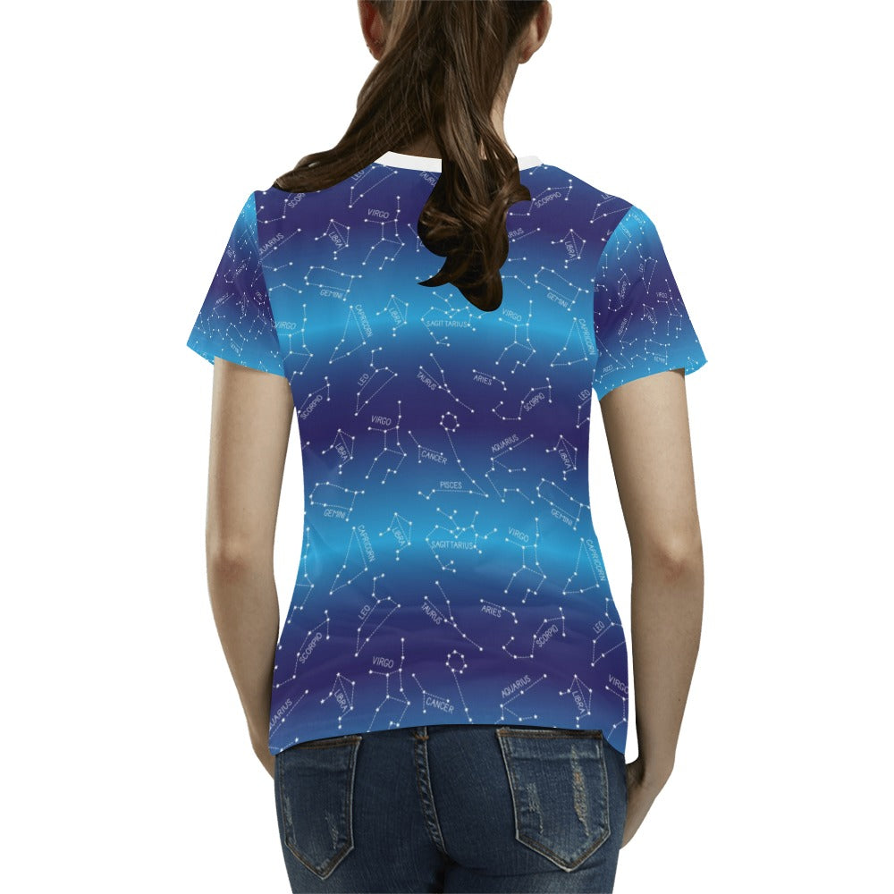Virgo Print Design LKS302 Women's T-shirt