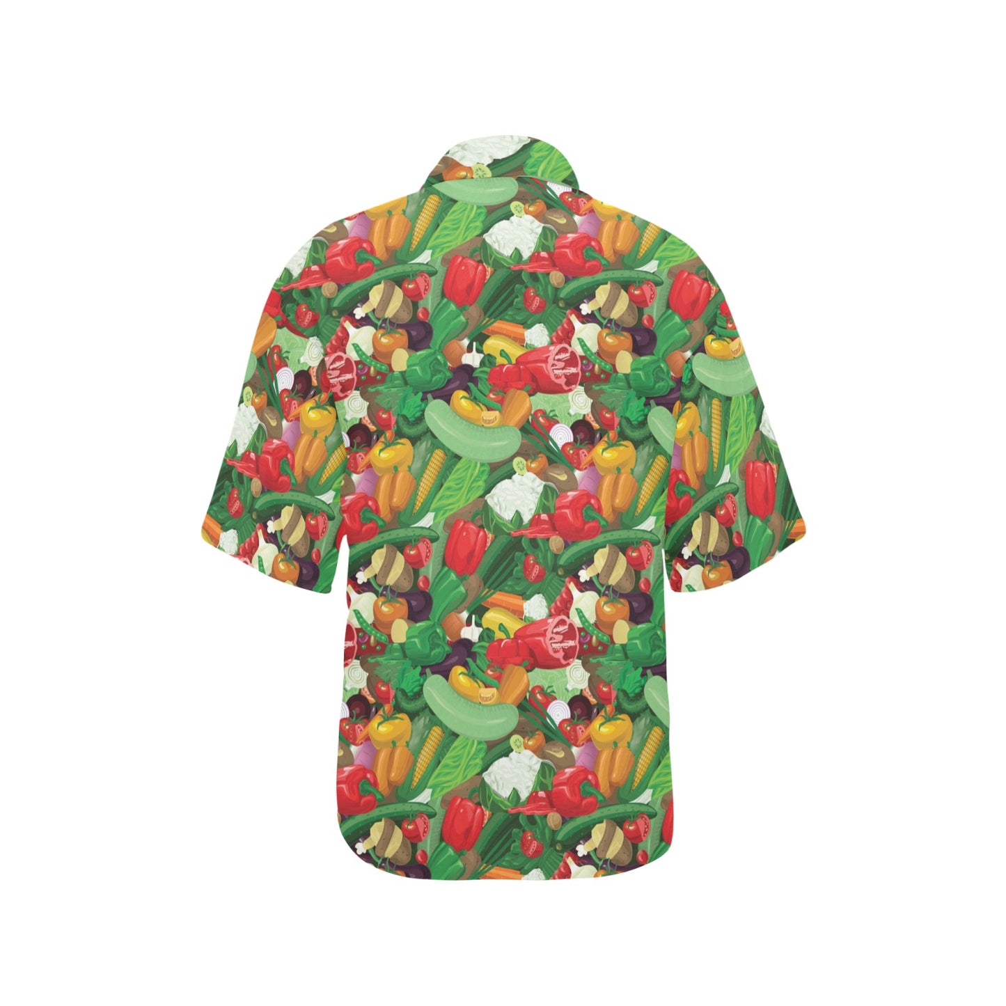 Salad Mix Vegetableprint Design LKS301 Women's Hawaiian Shirt