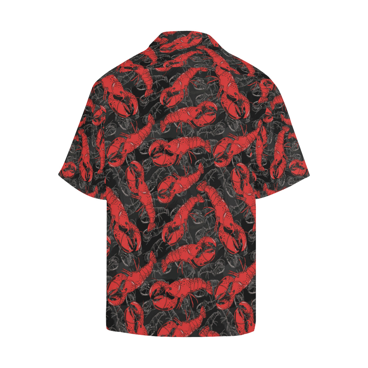 Lobster Pattern Print Design 04 Men's Hawaiian Shirt