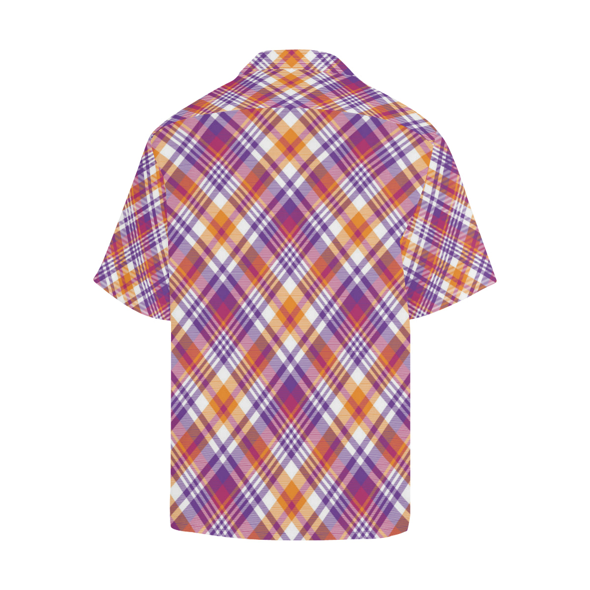 Madras Pattern Print Design 02 Men's Hawaiian Shirt