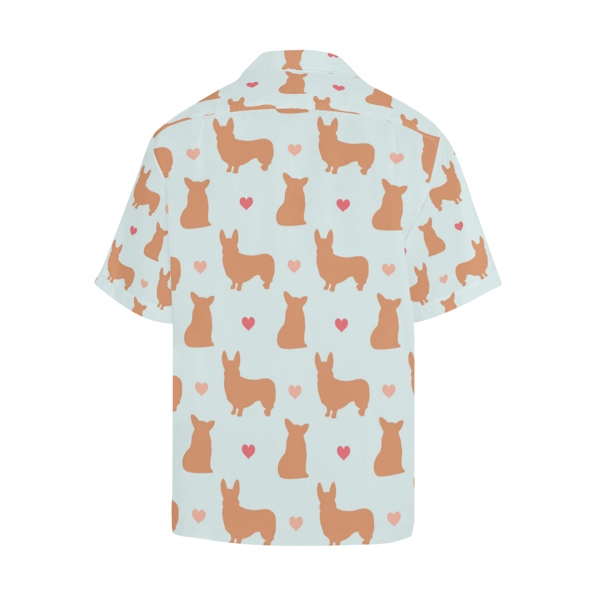 Pembroke Welsh Corgis Pattern Print Design A01 Men's Hawaiian Shirt