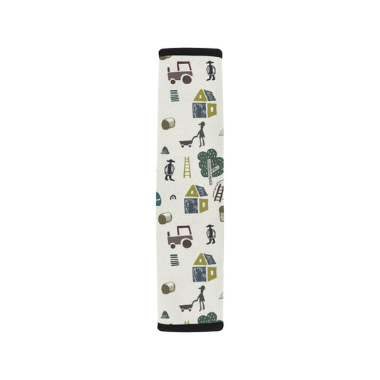 Agricultural Farm Print Design 01 Car Seat Belt Cover