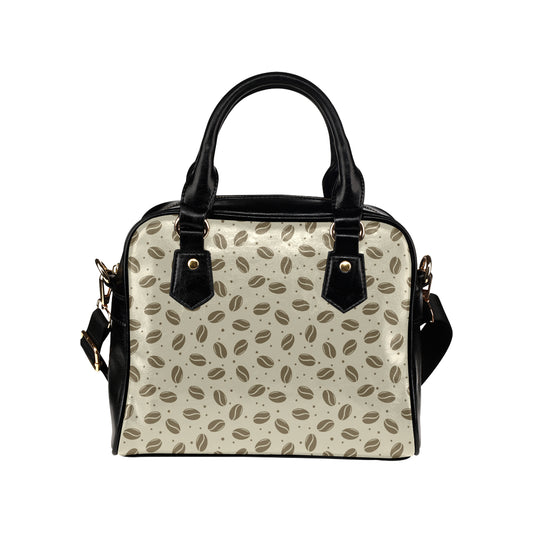 Coffee Pattern Print Design 02 Shoulder Handbag