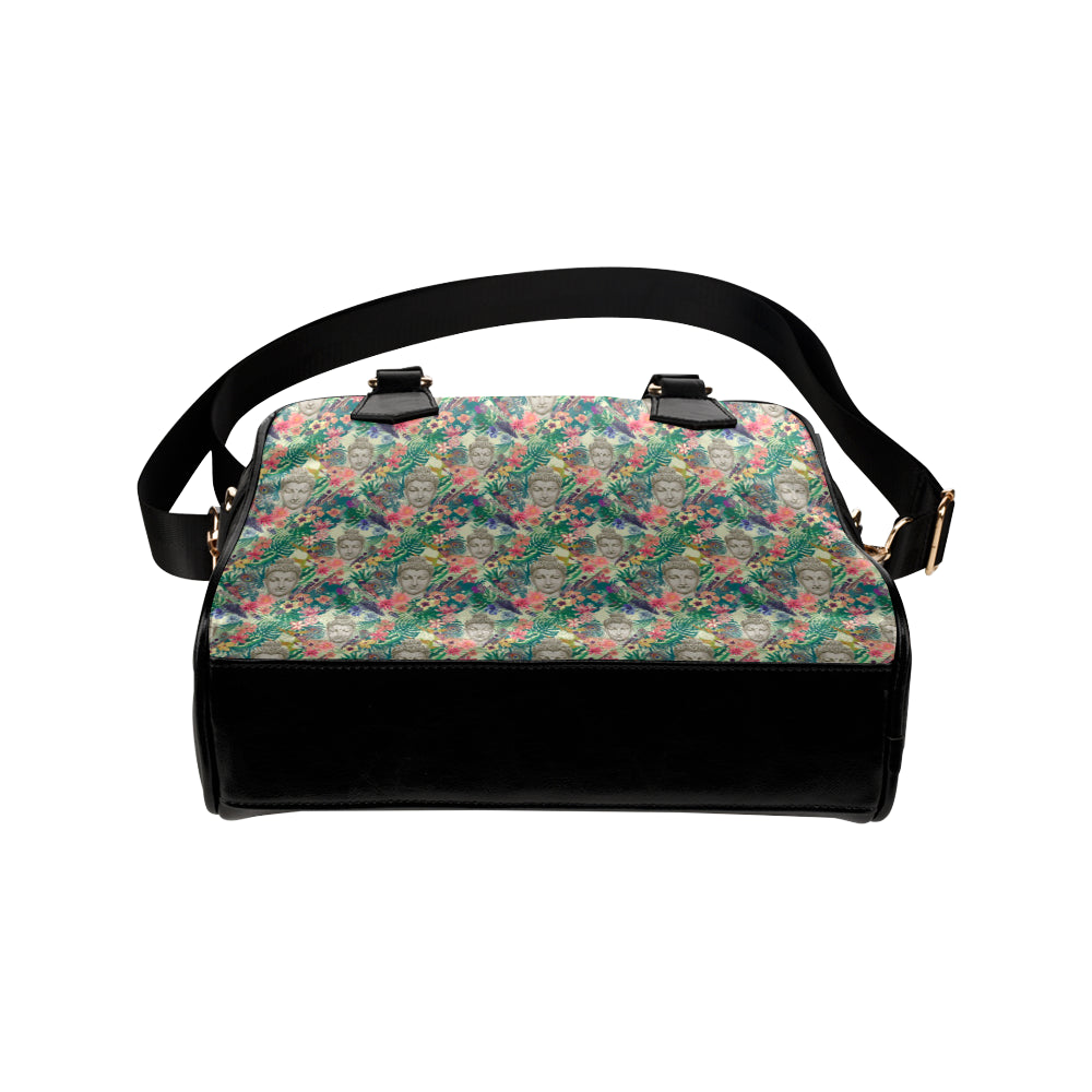 Buddha Pattern Print Design 08 Shoulder Handbag