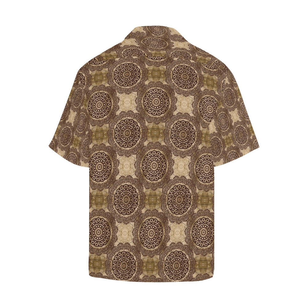 Ancient Greek Symbol Print Design LKS309 Men's Hawaiian Shirt