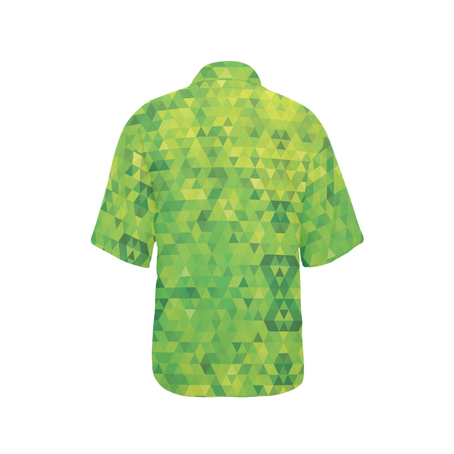 Geometric Print Design LKS402 Women's Hawaiian Shirt
