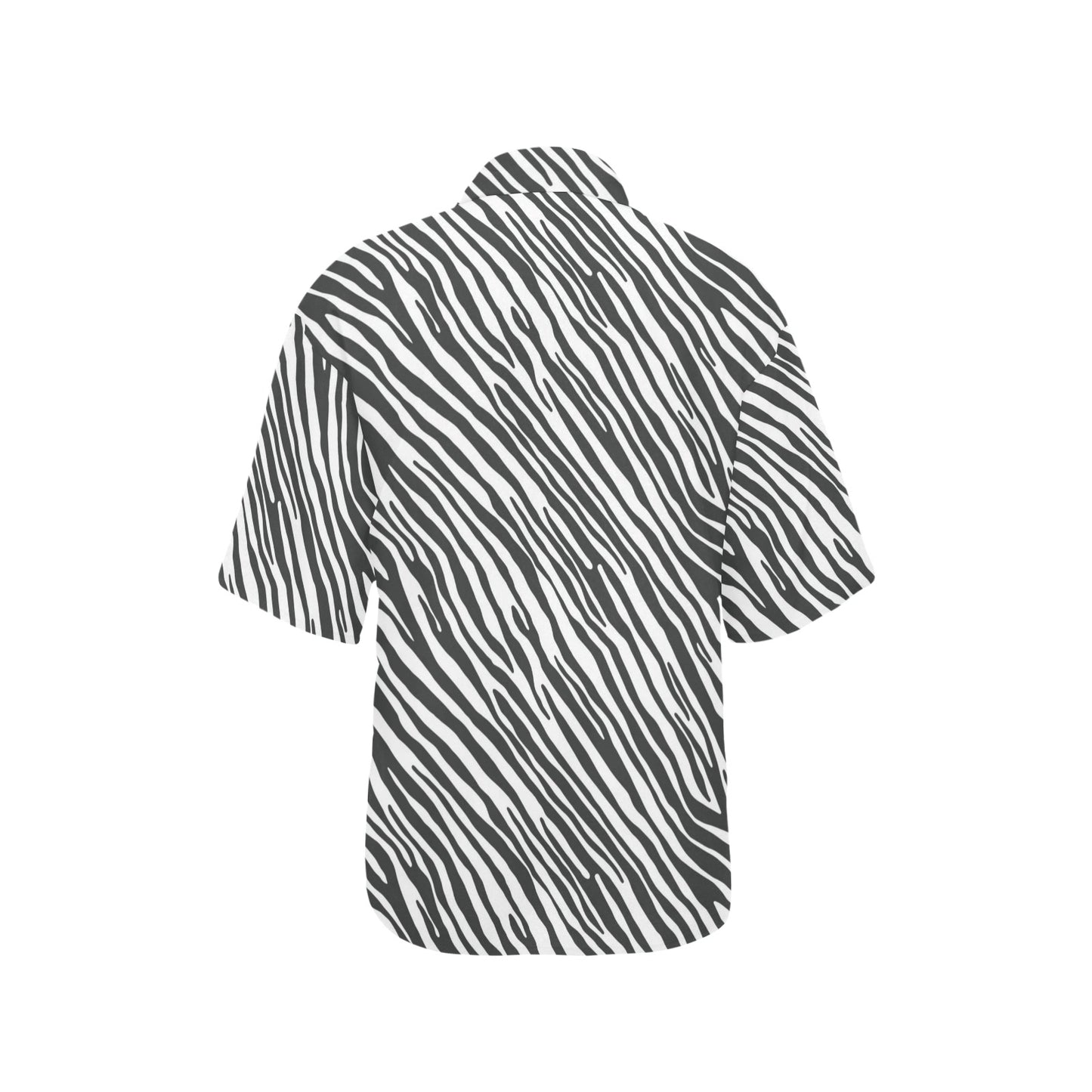 Zebra Classic Print Design LKS302 Women's Hawaiian Shirt