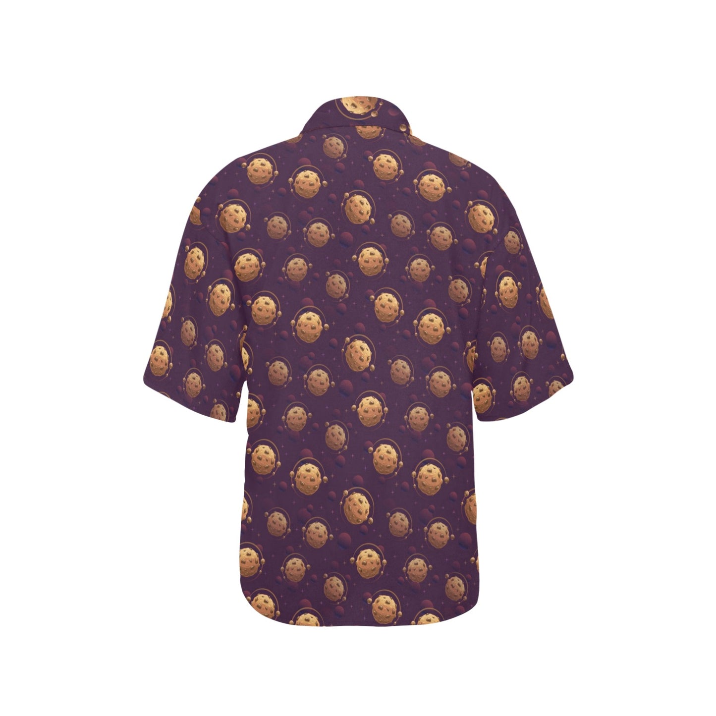 Cookie Pattern Print Design 03 Women's Hawaiian Shirt