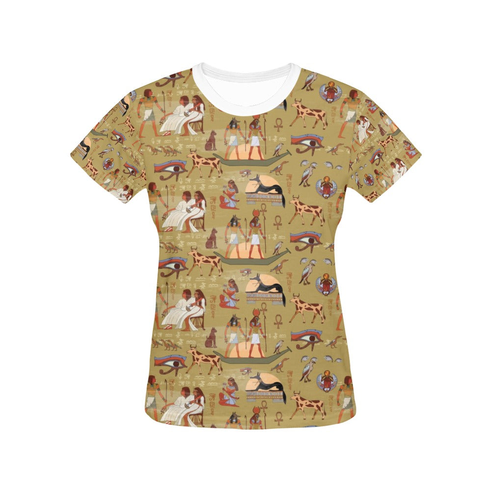 Ancient Greek Classic Pattern Design LKS305 Women's  T-shirt
